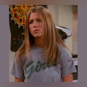 Girls shirt as seen on Jennifer Aniston/Rachel Green FRIENDS TV SIZE MEDIUM
